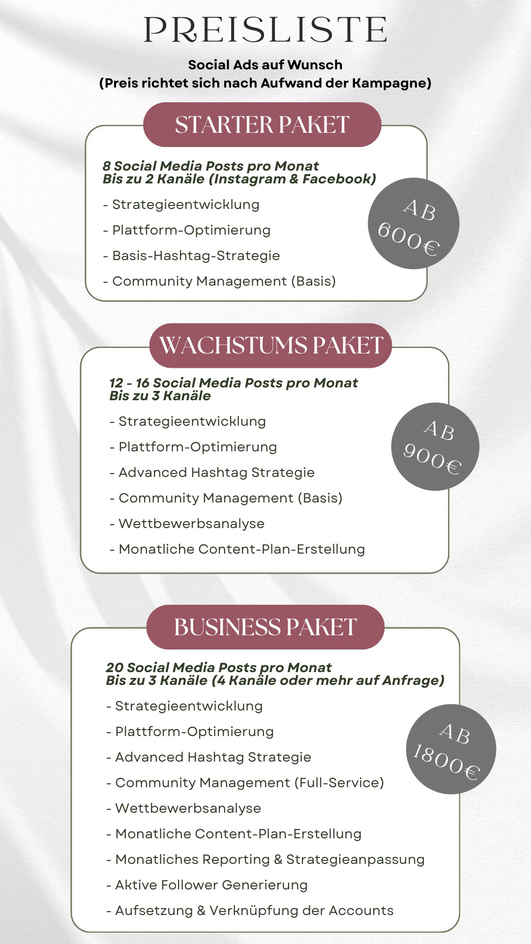 social media agentur kosten